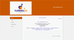Desktop Screenshot of bookloversonly.com